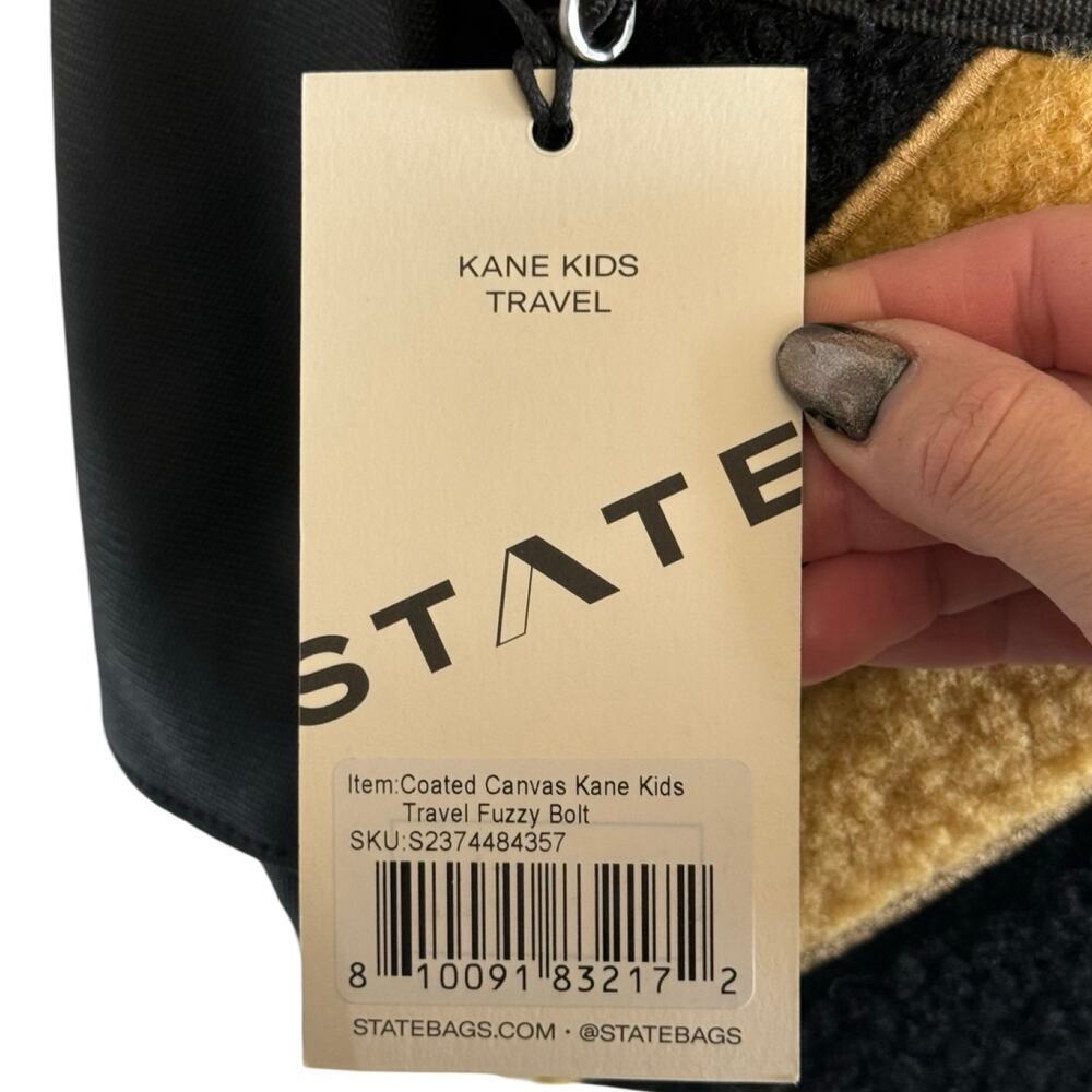 STATE Bags Kane Kids' Travel Backpack Fuzzy Bolt - Picture 9 of 14